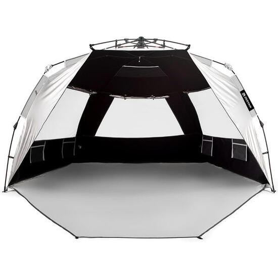 Deryan Up To Go Tenda da Spiaggia Pop Up - Anti-UV 50+ - Argento