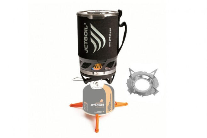 Réchaud Jetboil Micromo Carbon + Support 1/5
