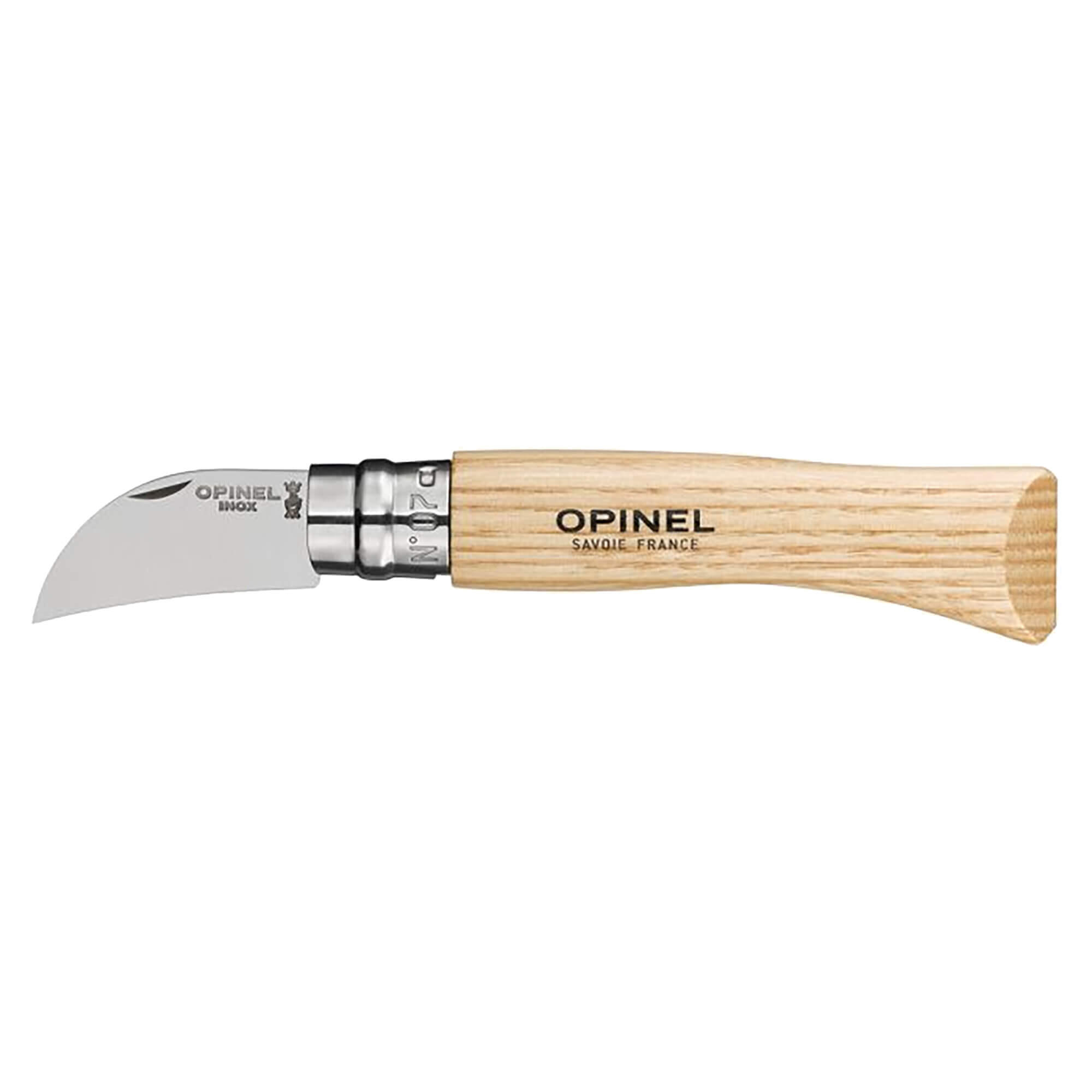 Opinel - Couteau Opinel N°07 Châtaignes,  Ail Et Dénoyautage - Manche Chataignier - Couteau - Gris - Taille Unique - Decathlon