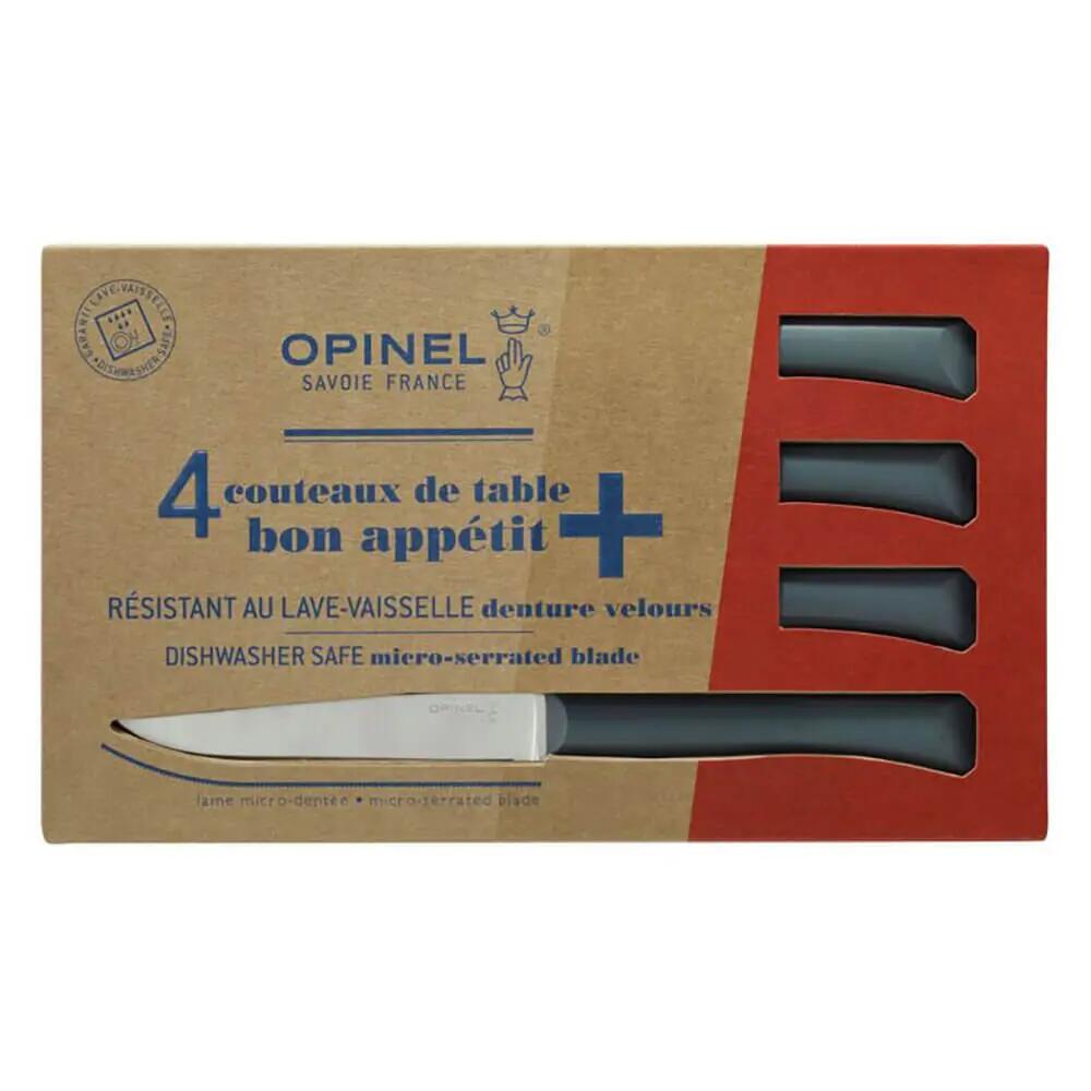 Coffret de 4 couteaux de table Opinel Bon Appêtit + Anthracite 1/3