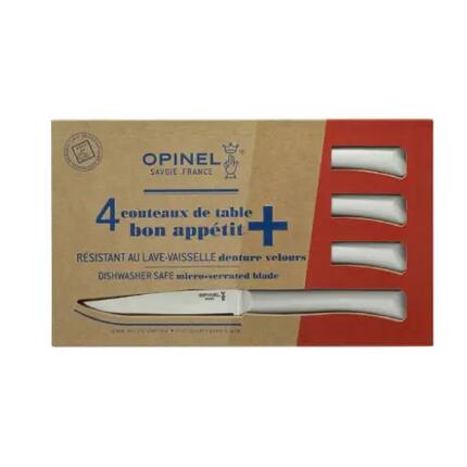 Coffret de 4 couteaux de table Opinel Bon Appêtit + Nuage