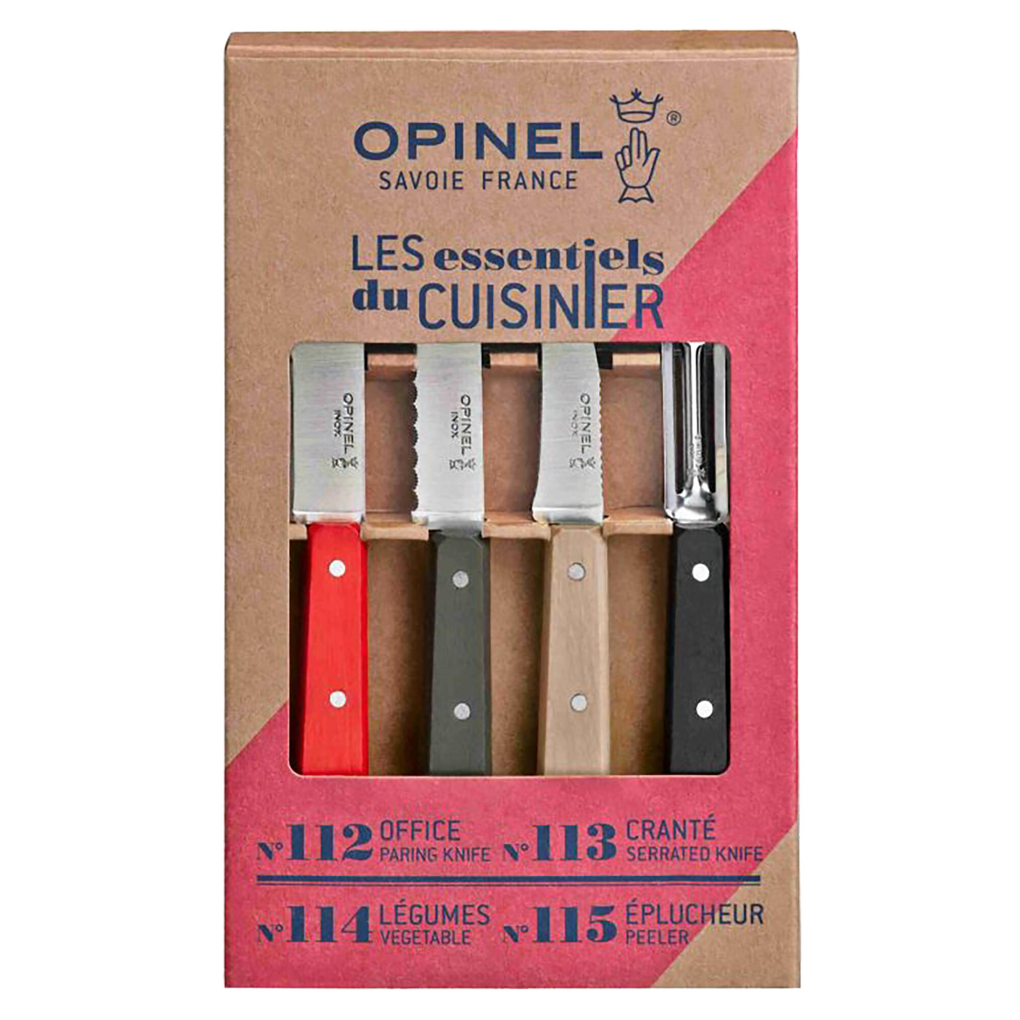 Noże kuchenne do warzyw owoców zestaw Essentials 2/5
