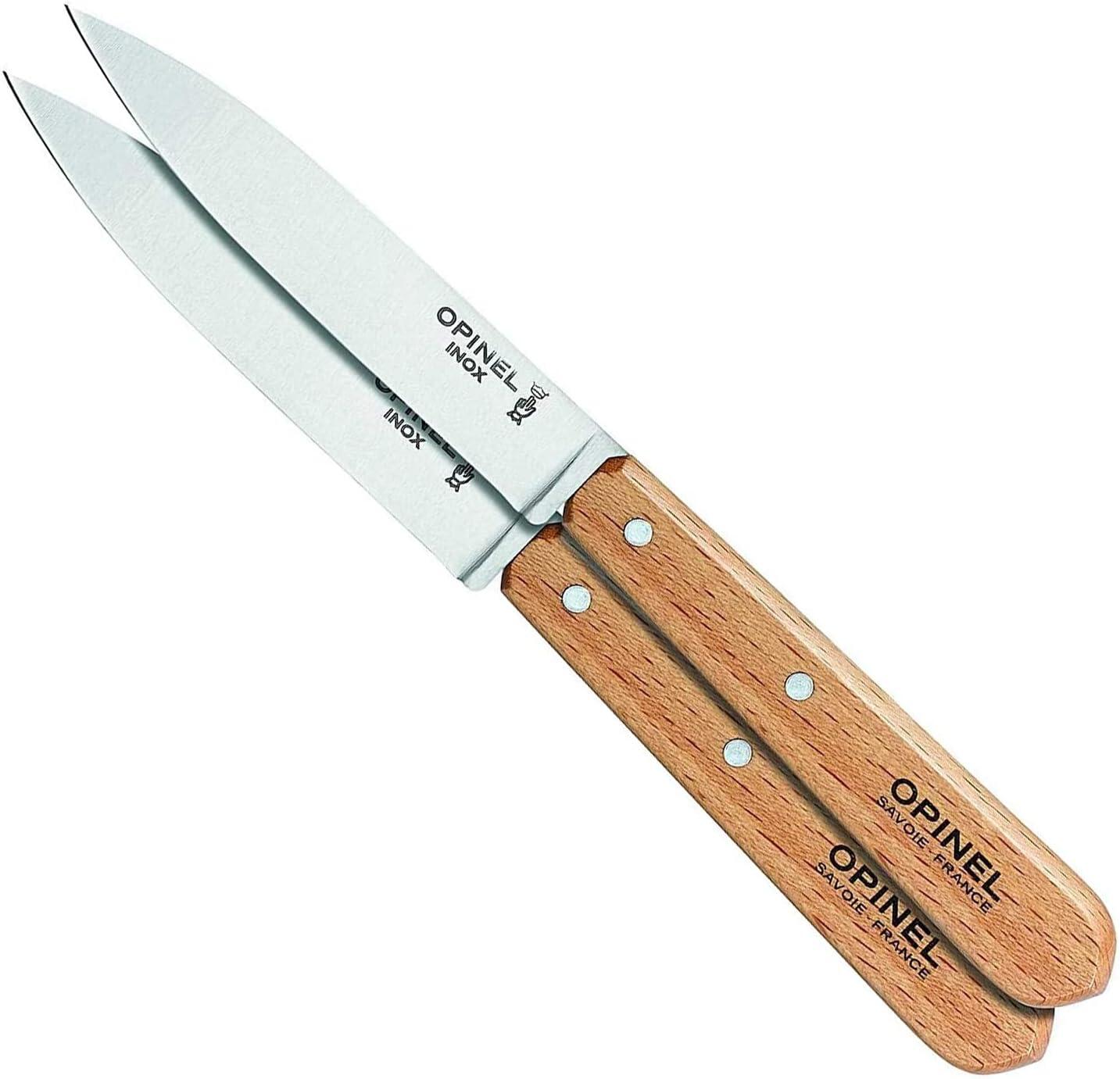 Coffret de 2 couteaux Opinel Offices N°112  en acier inoxydable 2/3