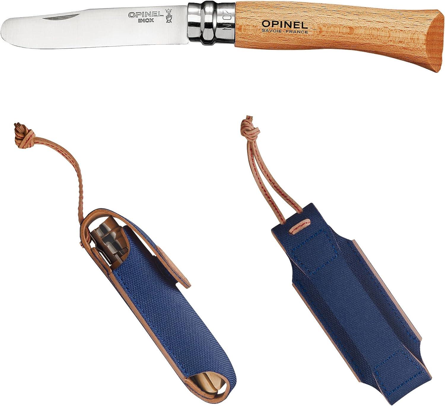 Coltello per bambini Coltello da intaglio tascabile campeggio legno rotondo 5/5