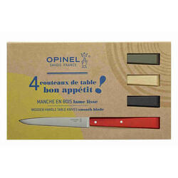 Coffret de 4 couteaux de table N°125 Opinel Bon Appêtit Loft