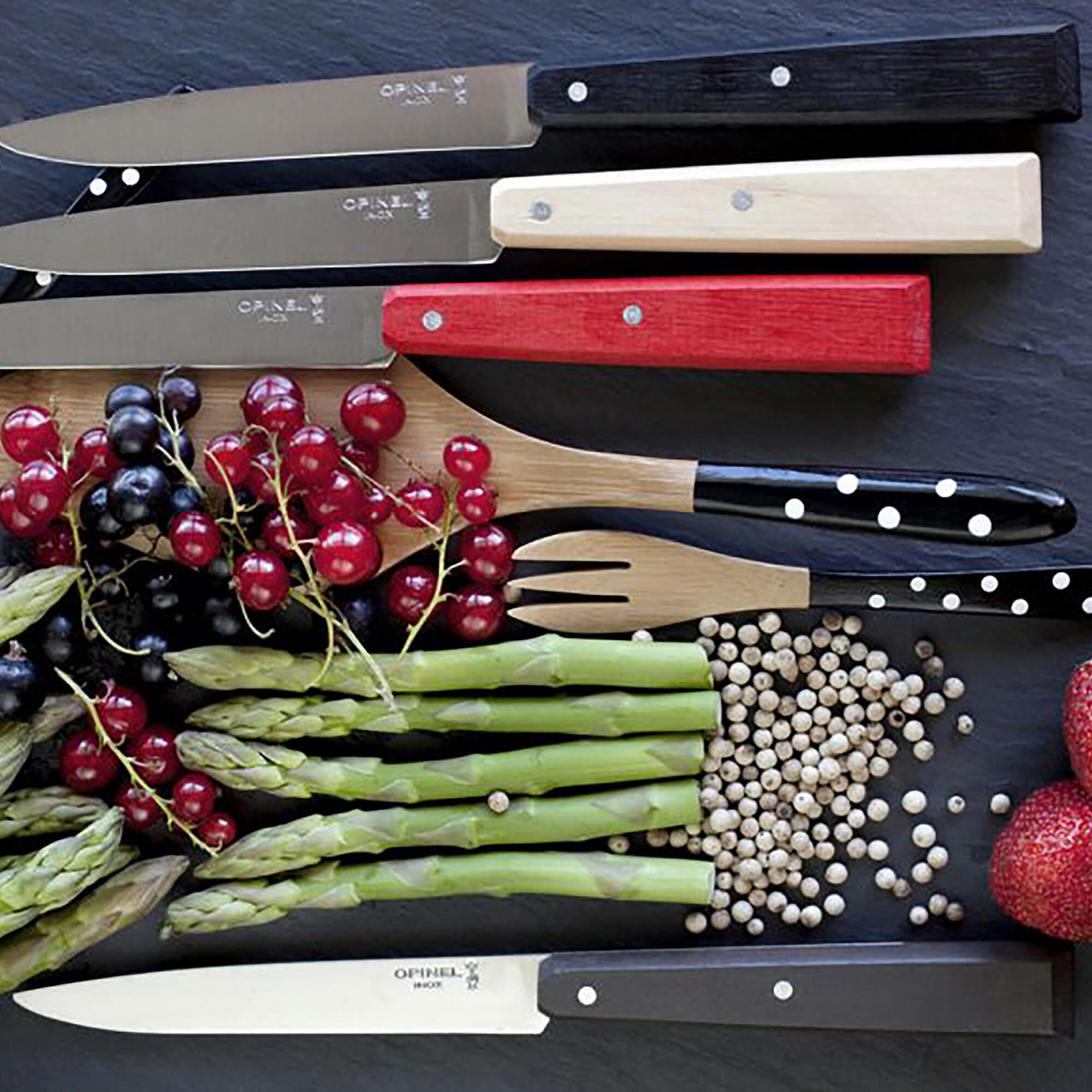 Coffret de 4 couteaux de table N°125 Opinel Bon Appêtit Loft 3/3