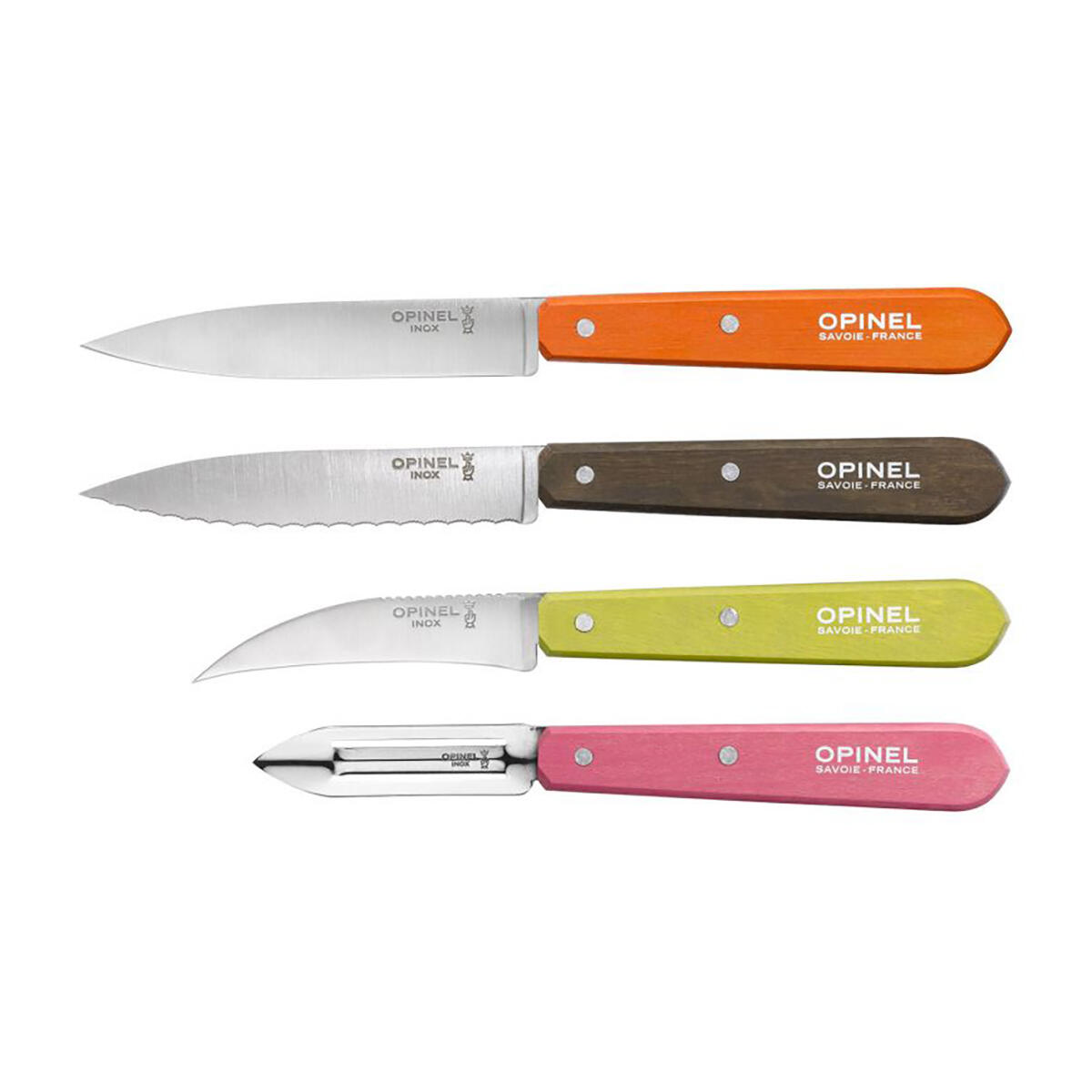 Coffret 4 couteaux Les Essentiels Fifties by Opinel 2/5