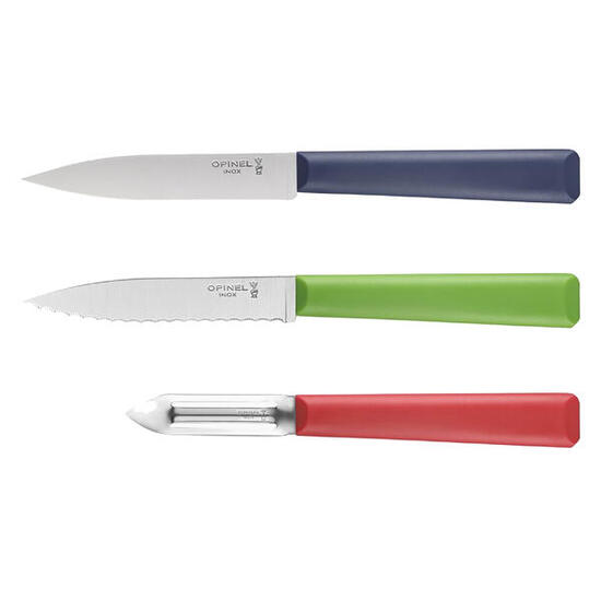 Coffret 3 couteaux Opinel les Essentiels + Trio