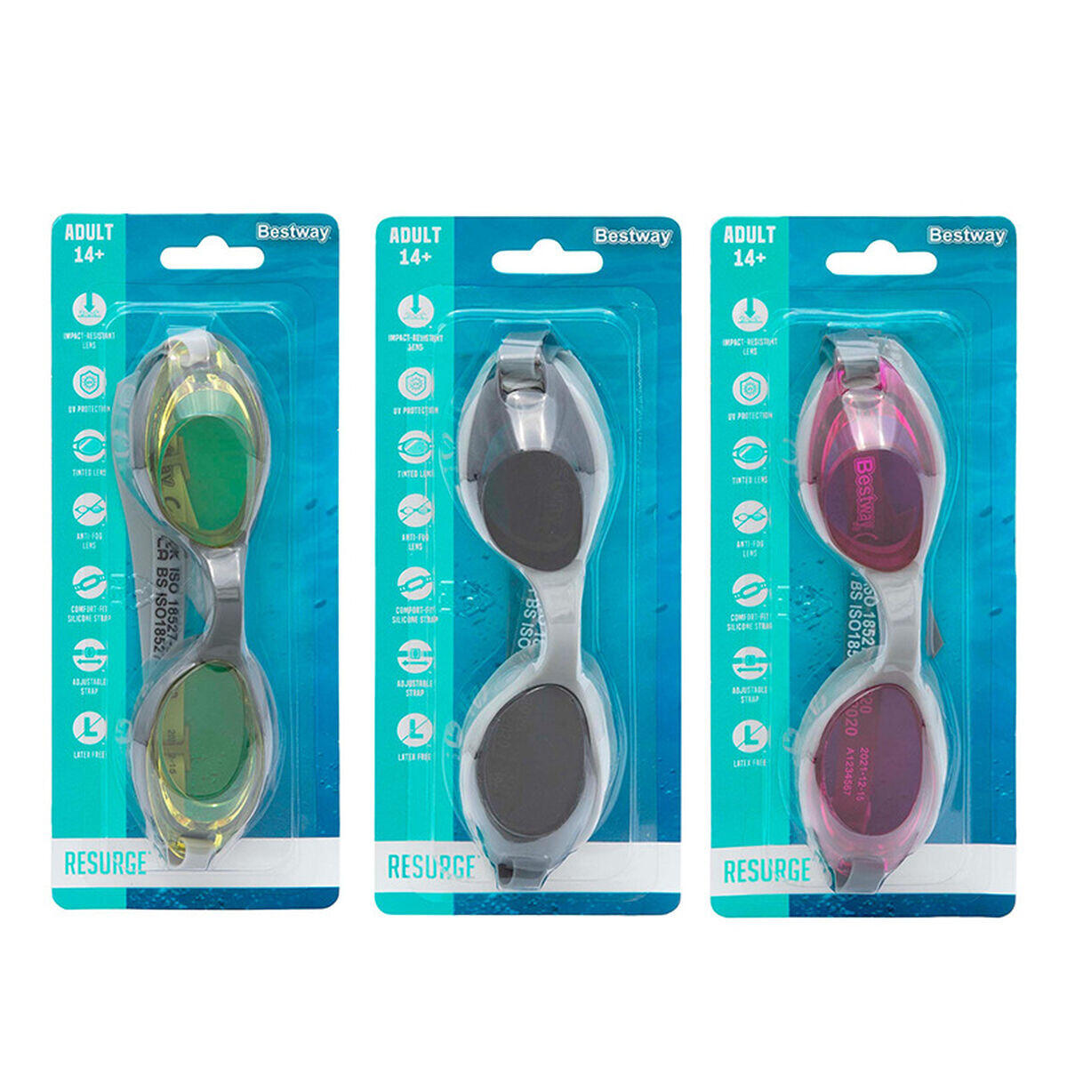 Gafas de Natación para Adultos Bestway + 14 Años 5/7