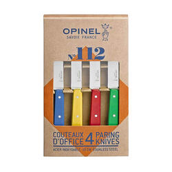 Coffret 4 couteaux N°112 Offices Classiques Opinel