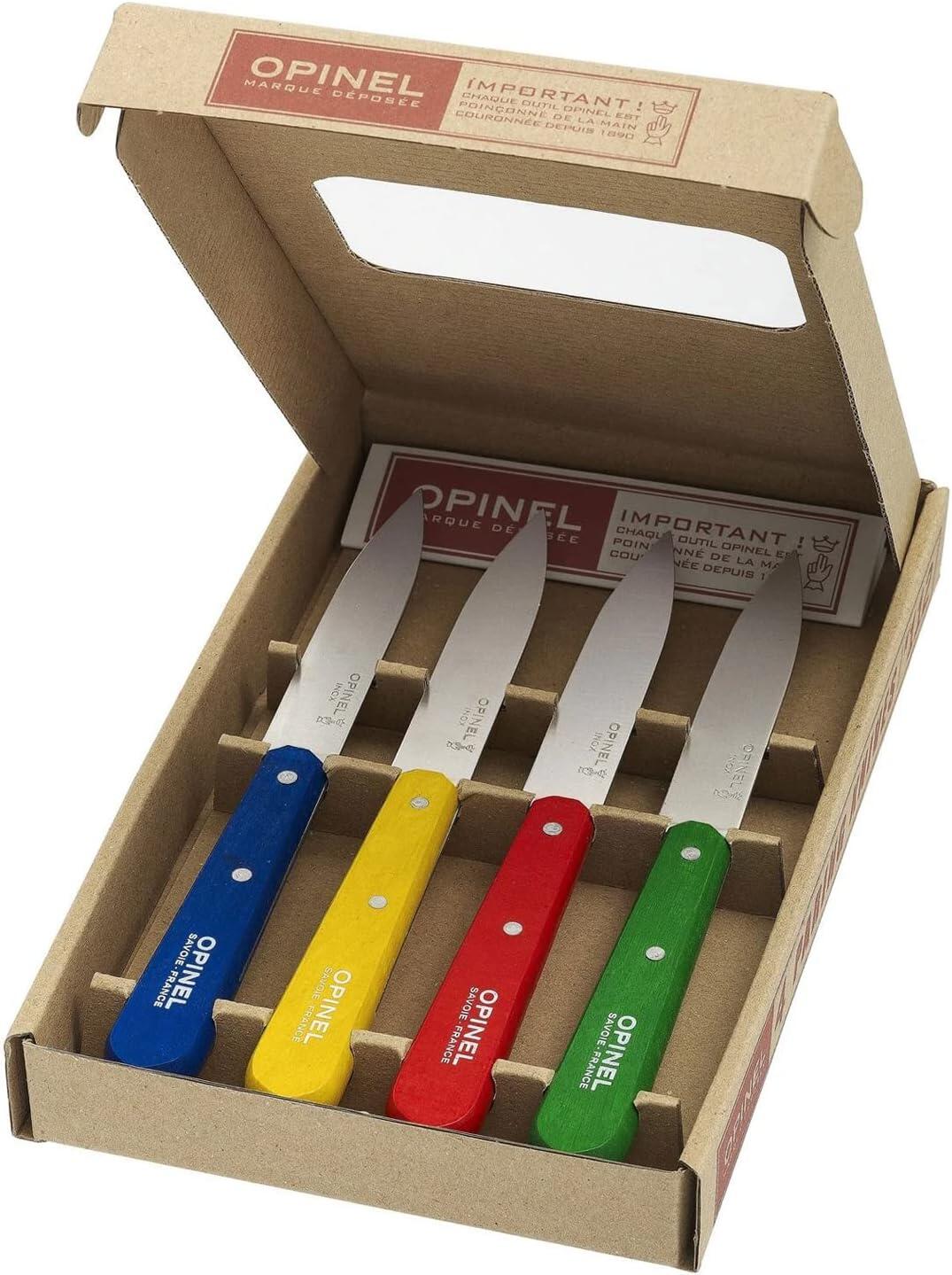 Coffret 4 couteaux N°112 Offices Classiques Opinel 4/5