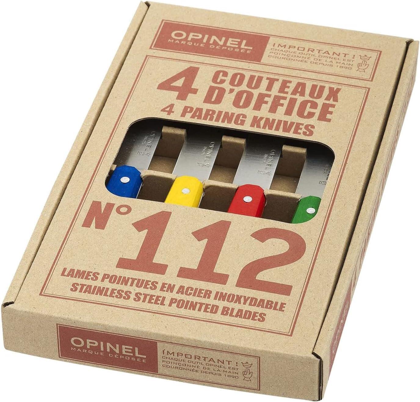 Coffret 4 couteaux N°112 Offices Classiques Opinel 5/5