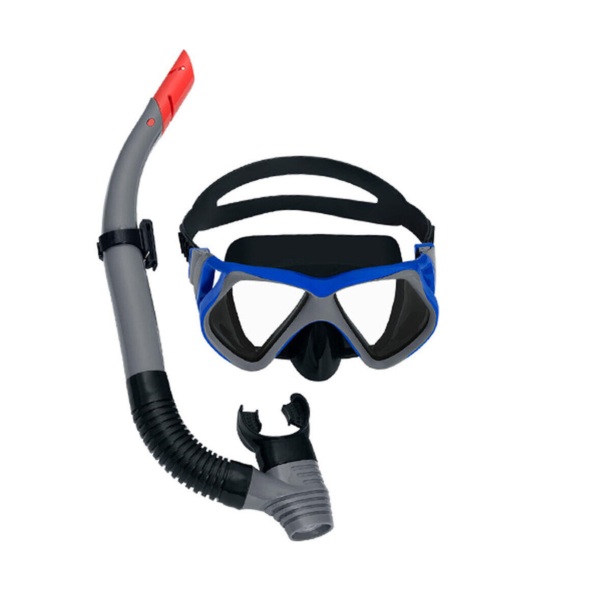 Masque de Plongée avec Tube Bestway Blanc 2/5