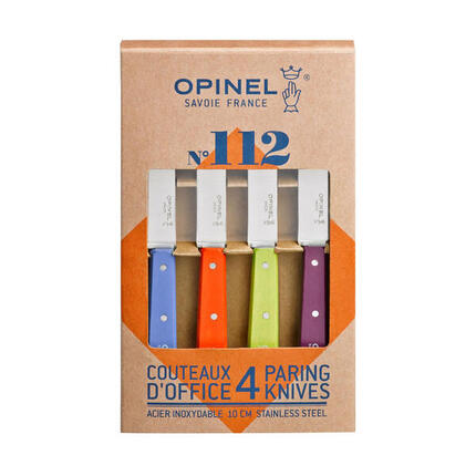 Coffret 4 couteaux N°112 Offices Acidulés Opinel