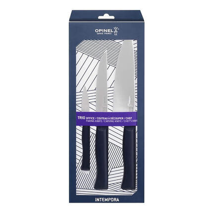 Coffret couteaux Opinel Trio Intempora