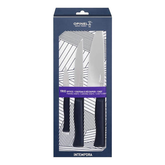 Coffret couteaux Opinel Trio Intempora