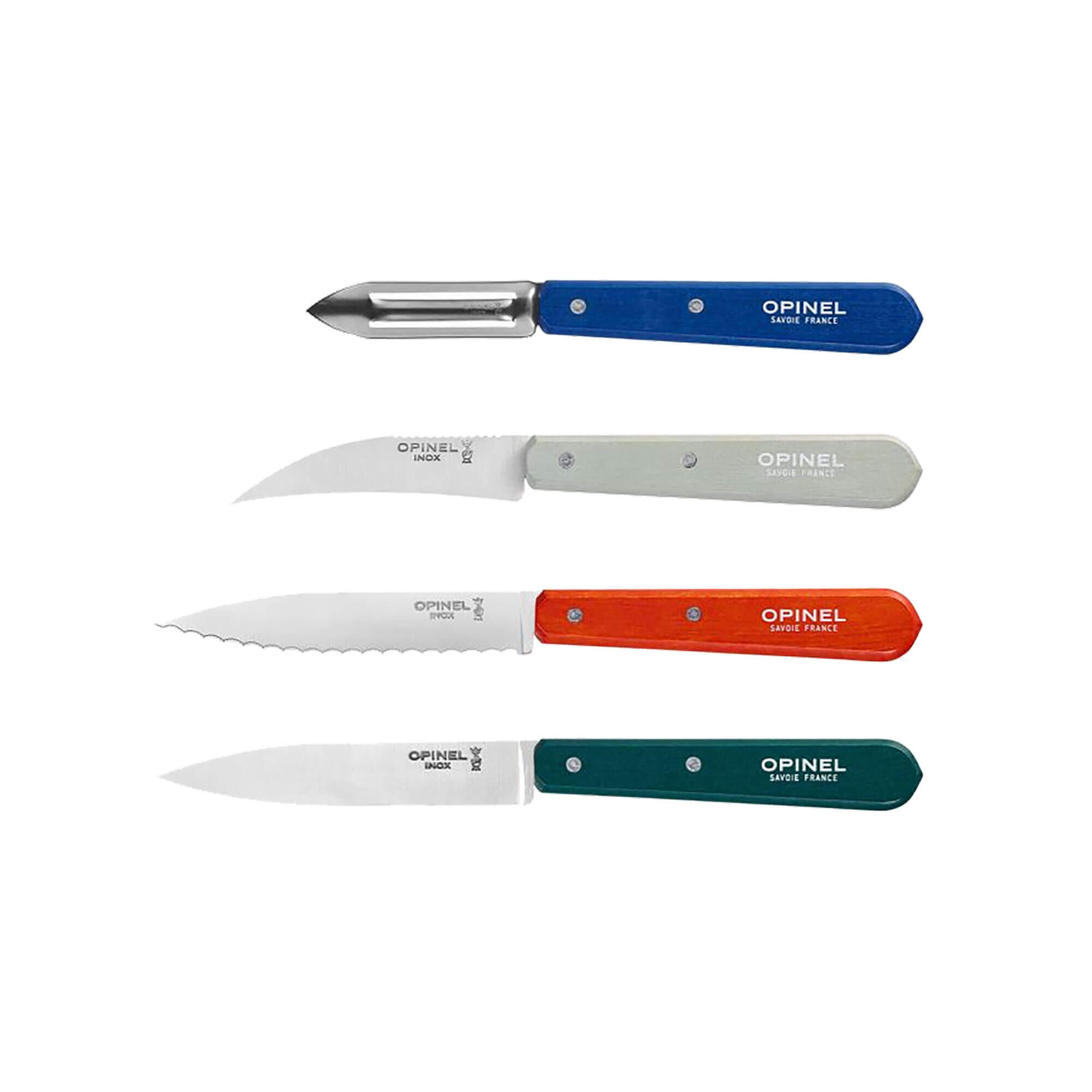 Coffret 4 Couteaux Opinel Les Essentiels Primo 2/5