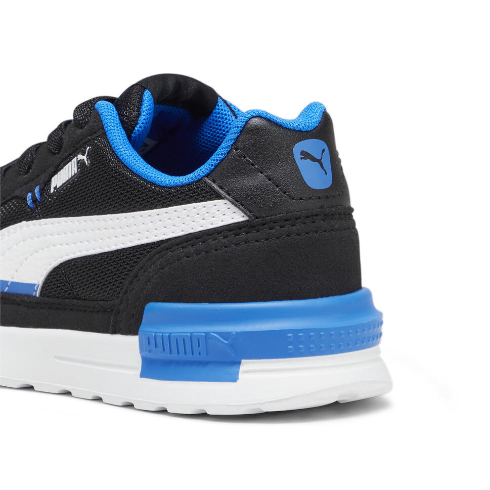 Dziecięce buty sportowe Graviton AC PUMA Black White Racing Blue