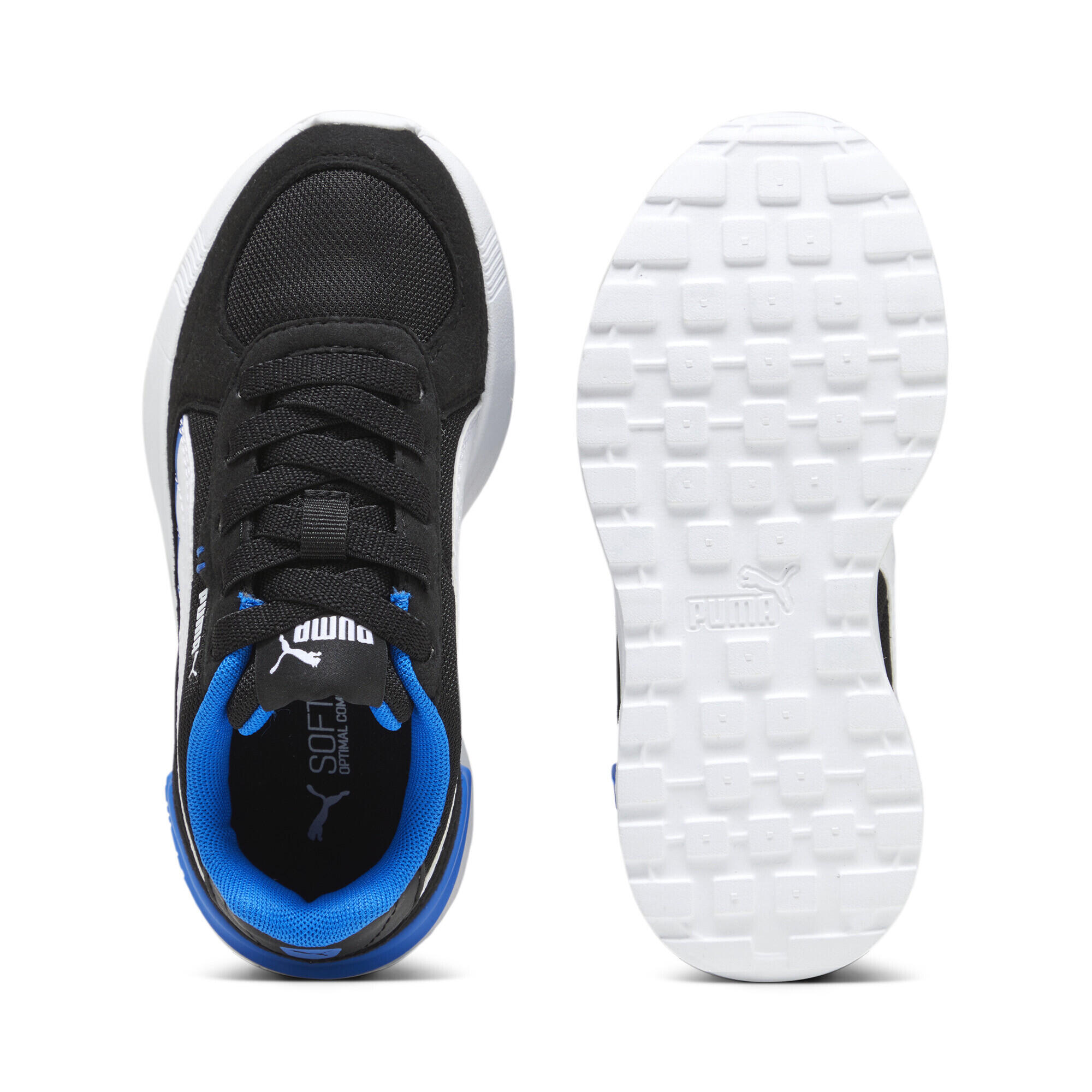 Scarpe da ginnastica Graviton AC Kids PUMA Black White Racing Blue 4/7