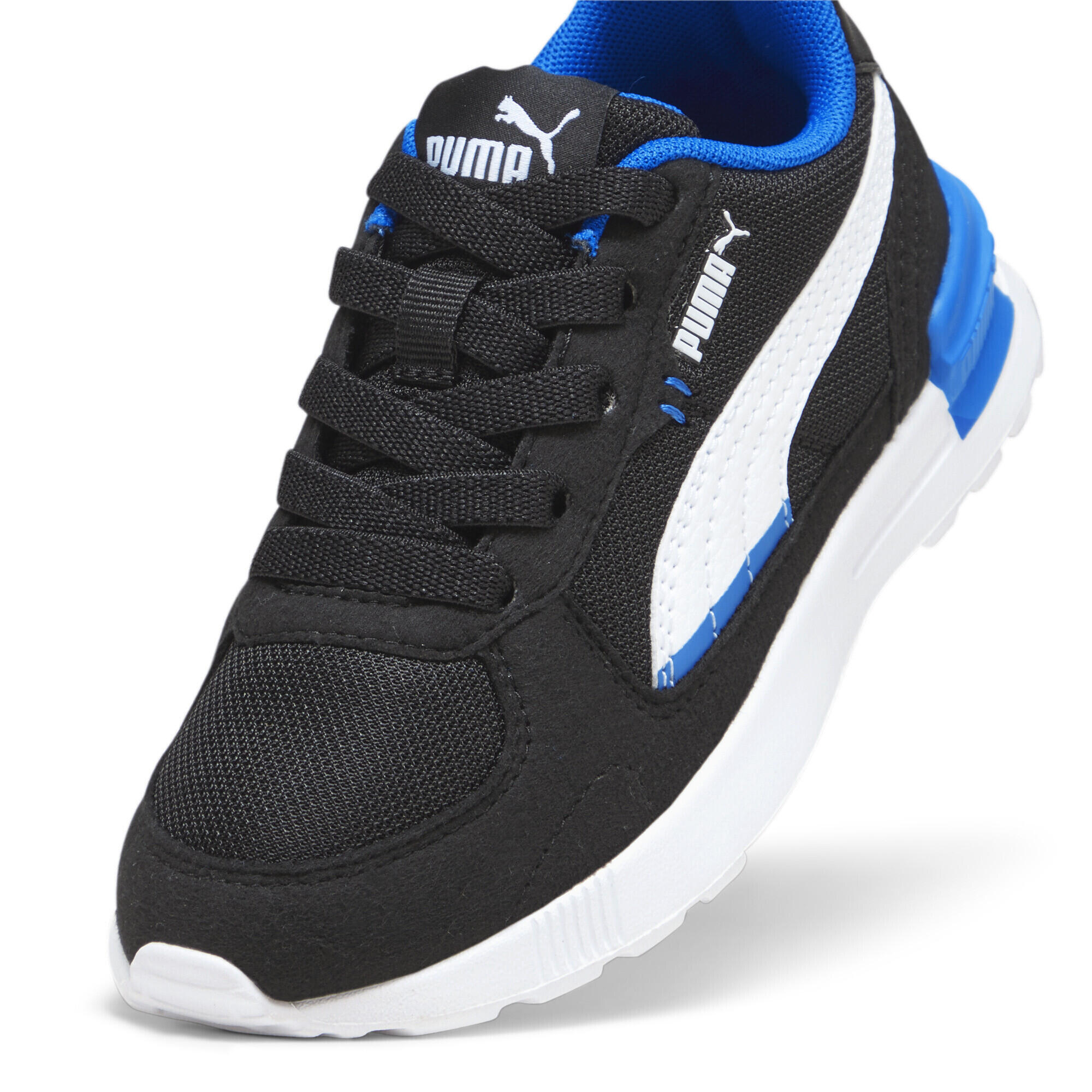 Scarpe da ginnastica Graviton AC Kids PUMA Black White Racing Blue 6/7