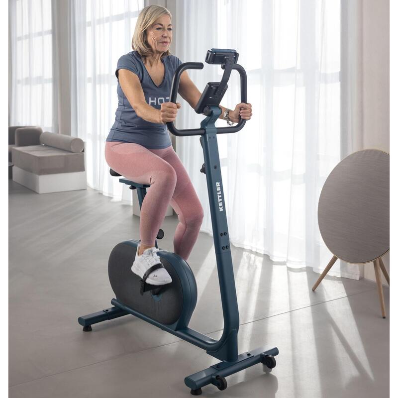 Bicicleta Exercitii KETTLER HOI RIDE STONE, Bluetooth, Volanta: 6 Kg