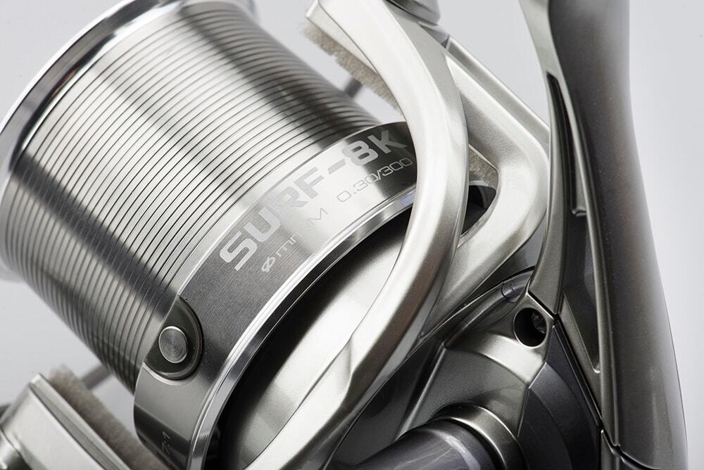 Moulinet Okuma Surf K8 8000 - 763 g - 4,7:1 - 108 cm - 18 kg 5/5