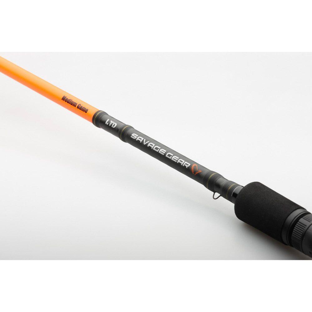 Savage Gear Orange Ltd Medium Game BC 213cm 10-30g - Baitcasterrute 4/7