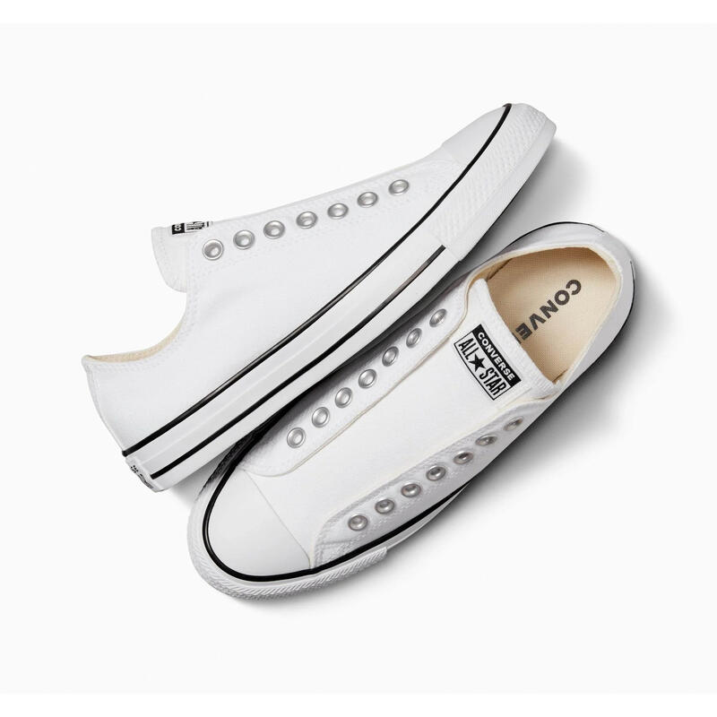 Tenisi unisex Converse Ctas Slip, Alb