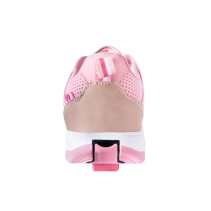 Dream - Rosa/Pink Wheeled Heeled Shoe 3/5