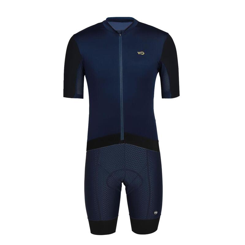 Herenfietsbroek LUX 4D blauw