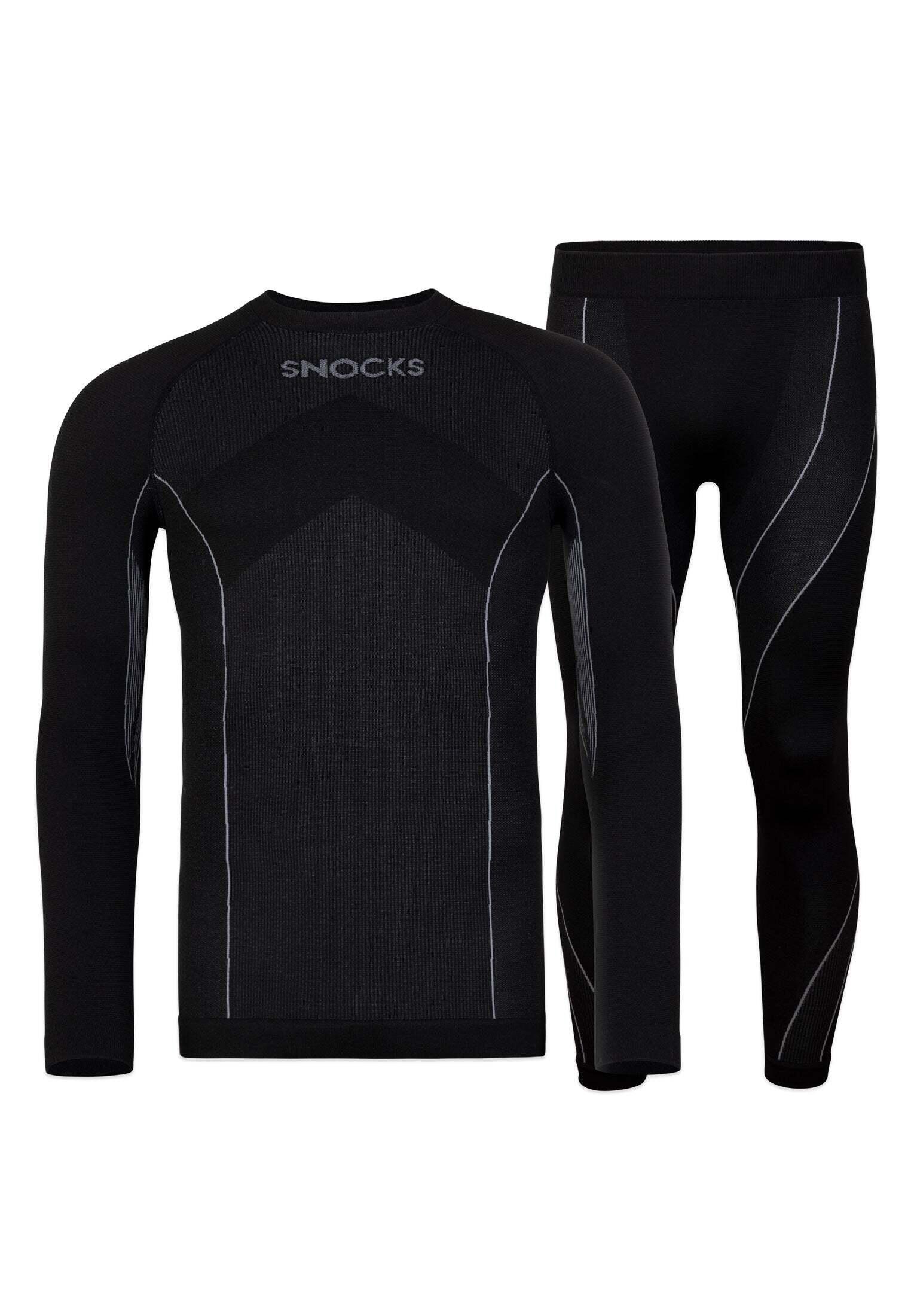 SNOCKS THERMOUNTERWÄSCHE HERREN MIT DAUMENLOCH