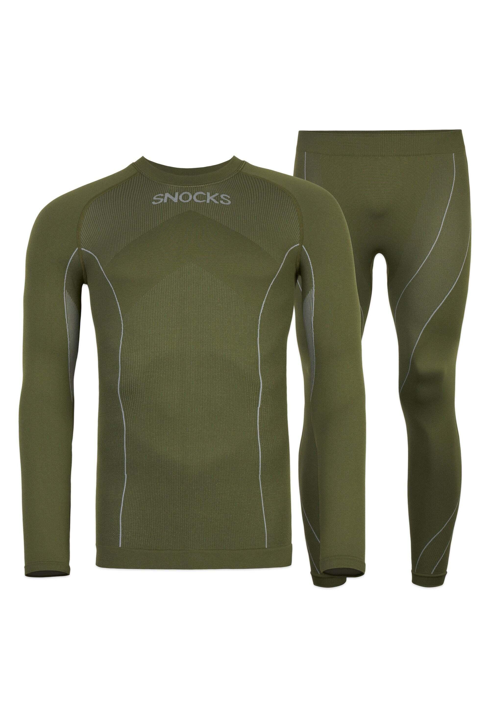 SNOCKS THERMOUNTERWÄSCHE HERREN MIT DAUMENLOCH