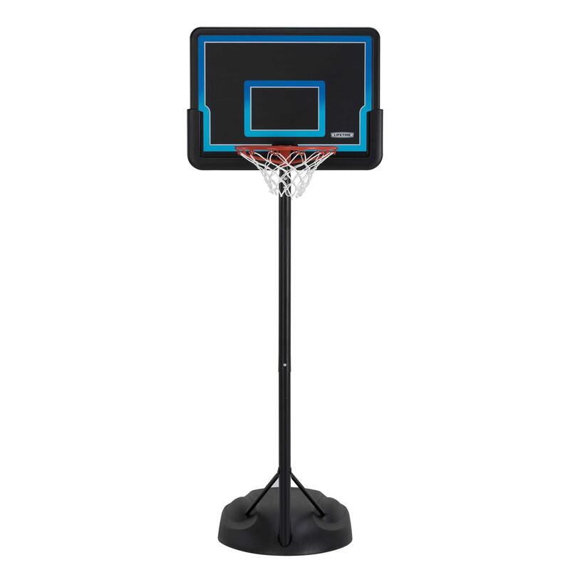 Panou baschet Lifetime junior, 81x58 cm, reglabil 160–230 cm, Albastru