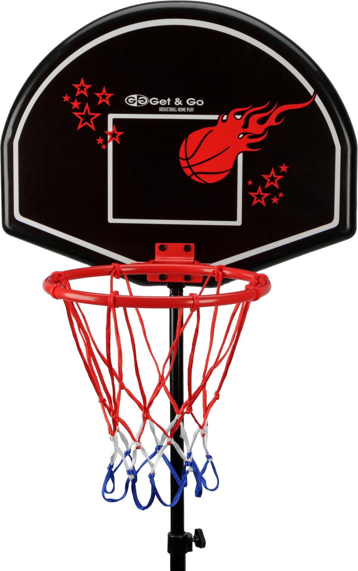 Suporte para Basquete Infantil - Conjunto com Bola e Bomba 4/6
