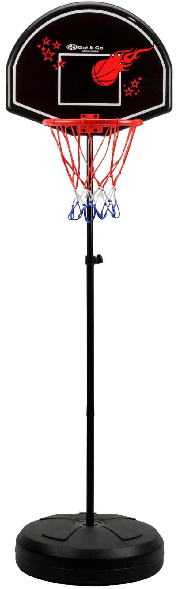 Suporte para Basquete Infantil - Conjunto com Bola e Bomba 3/6