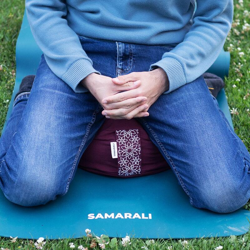 Samarali Natuurrubber Yoga Mat - Donkergroen