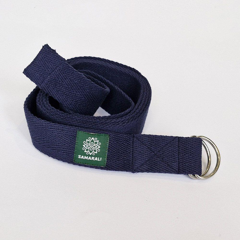SAMARALI Correia para Yoga em Algodão Orgânico Samaral - Azul marinho