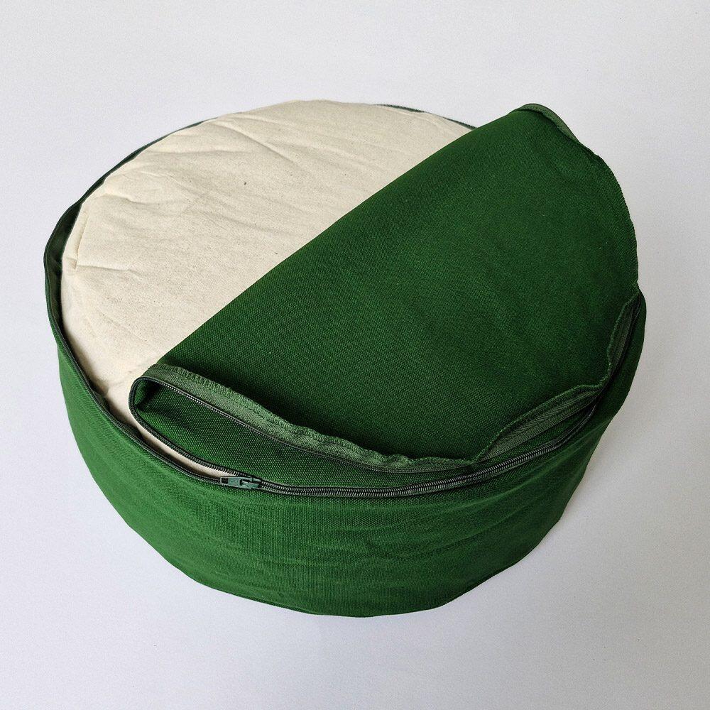 Funda redonda para cojín de meditación - XL 3/5