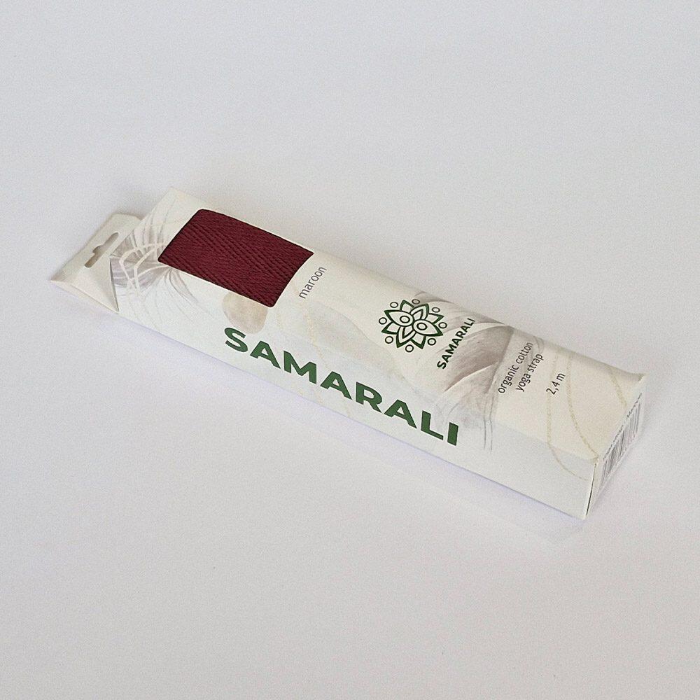 Samarali Correa de Yoga de Algodón Orgánico - Marrón 2/7