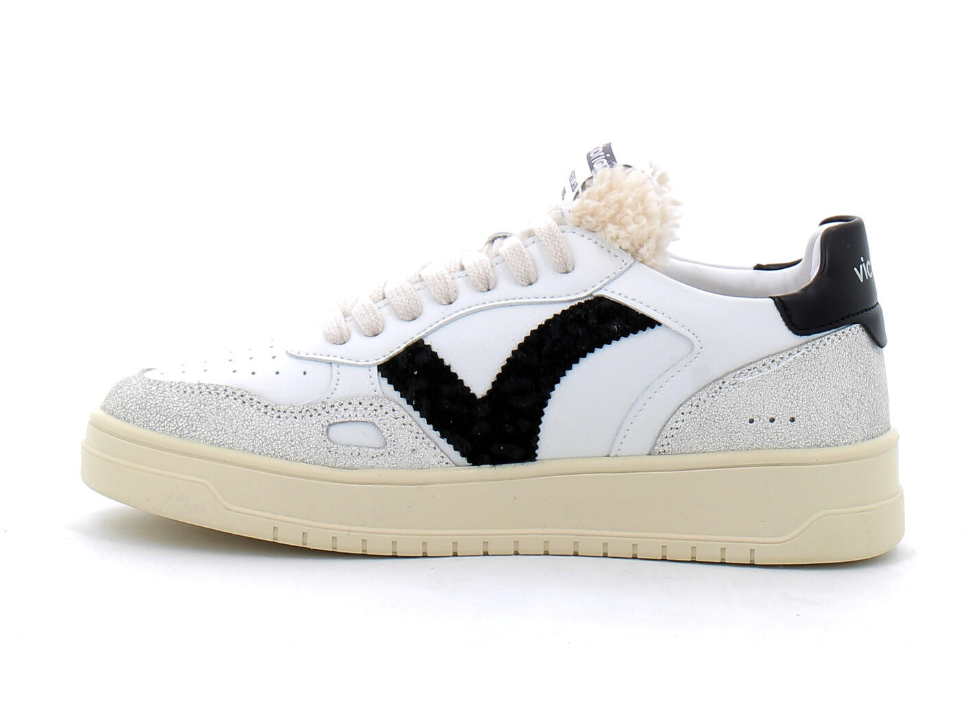 Baskets basses à lacets style rétro pour femme 1257124 3/6