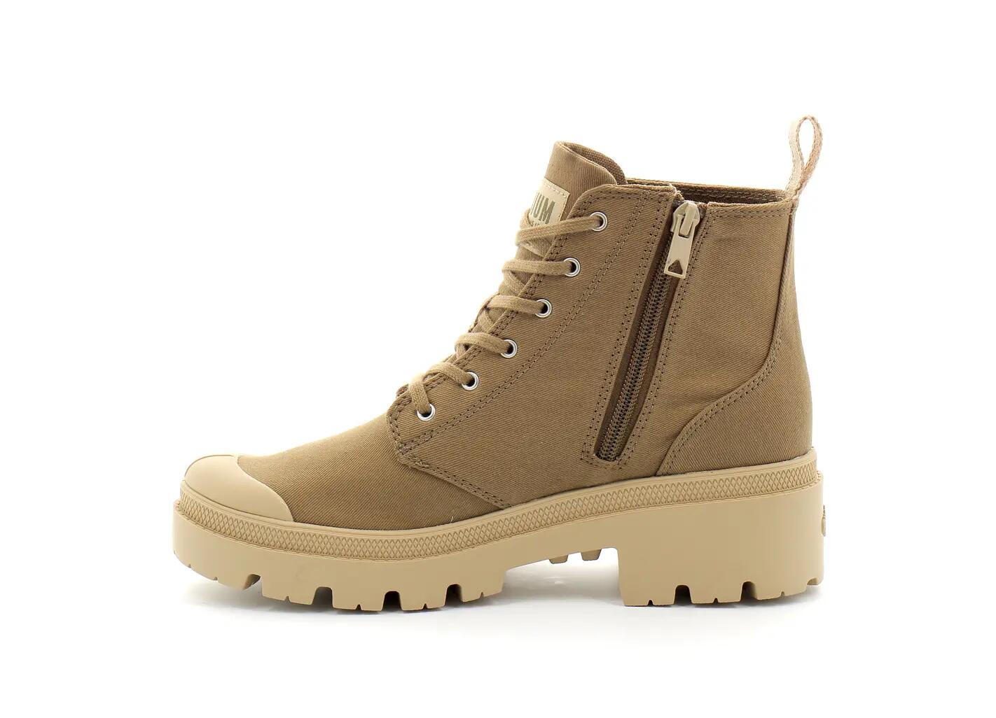 Chaussures montante pour femme à fermeture eclair PALLABASE TWILL 3/5