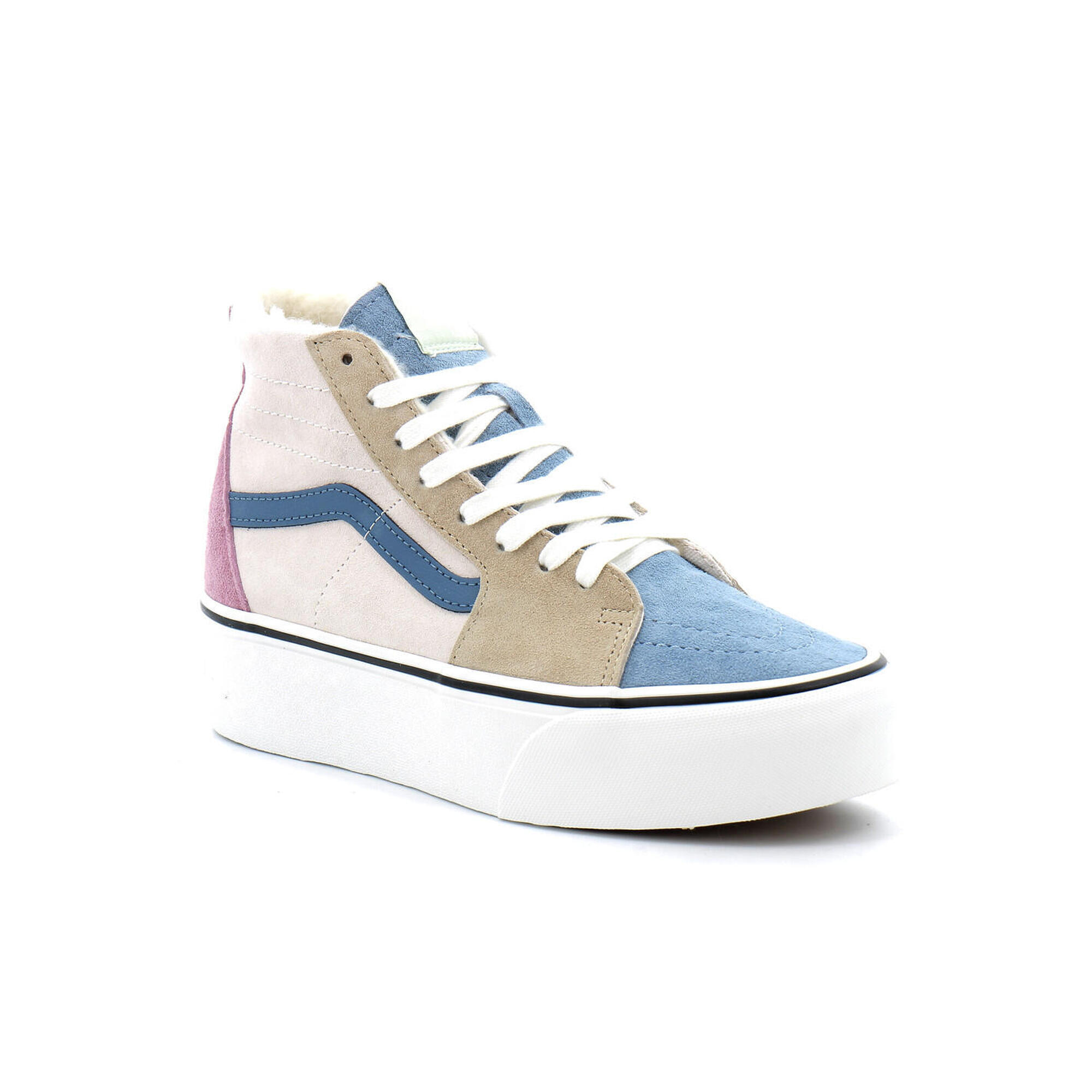 Vans - Pig Suede Sherpa Sk8-hi Tapered Stackform - Baskets - Multicolore - 36 - Decathlon