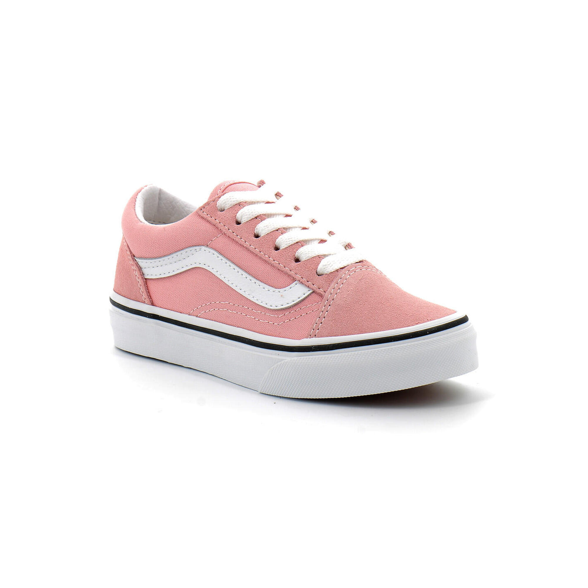 Vans - Chaussures À Scratch Pour Enfant Old Skool - Baskets - Rose - Decathlon