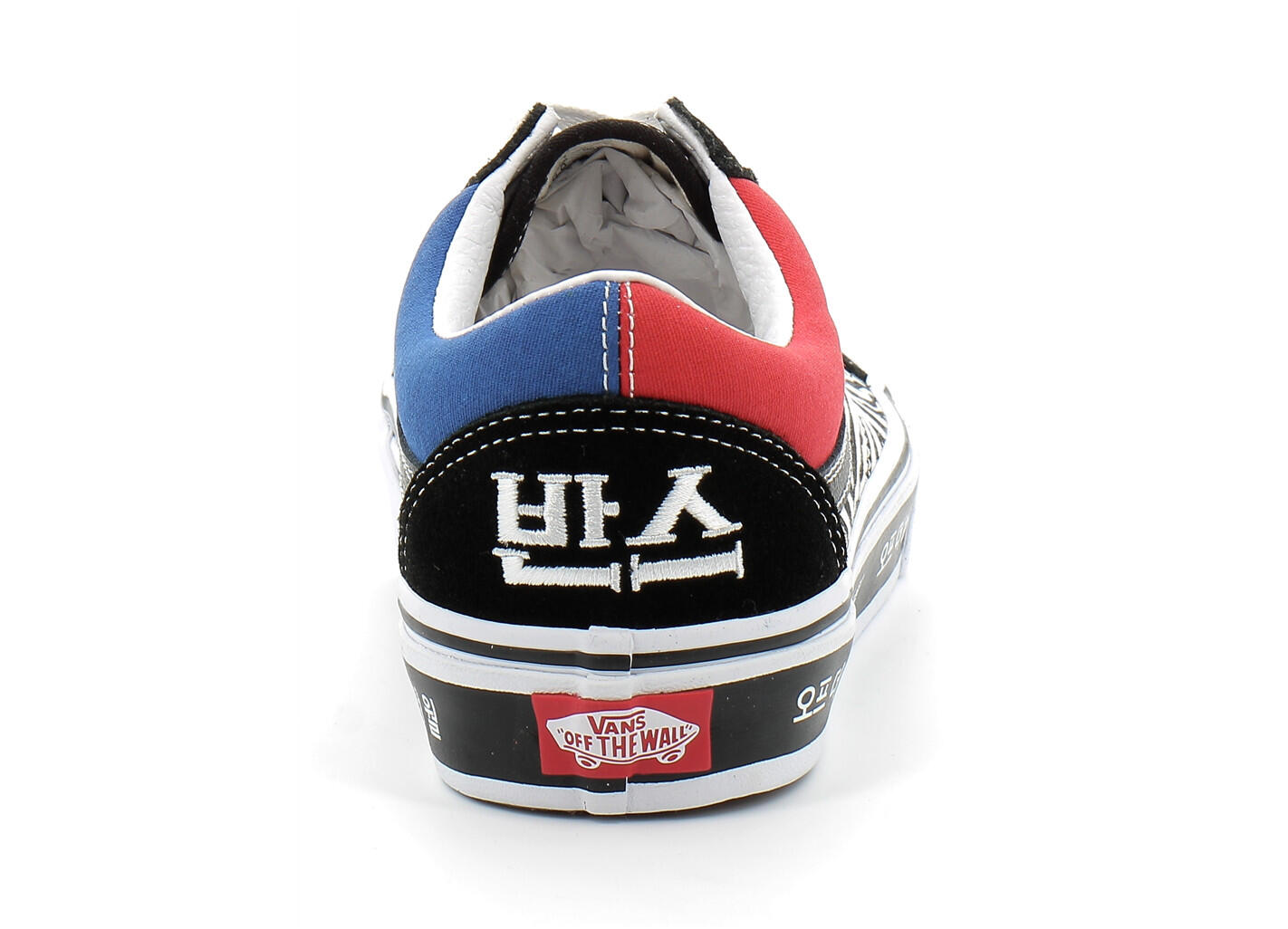 Vans Zapatillas Korean Typography Old Skool Rojo/azul 4/5