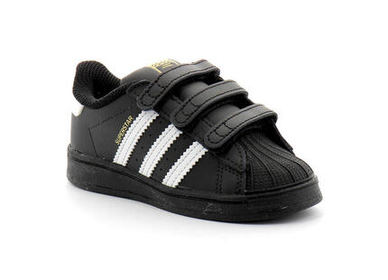 Zapatillas Niño Adidas Superstar Negro