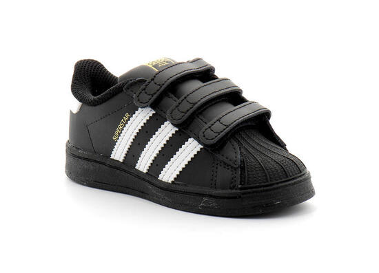 Zapatillas Niño Adidas Superstar Negro