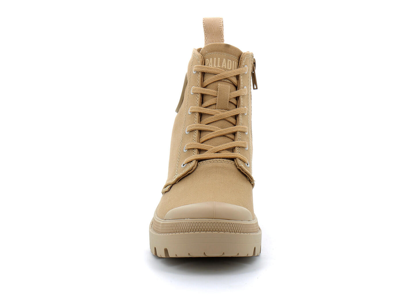 Chaussures montante pour femme à fermeture eclair PALLABASE TWILL 2/4