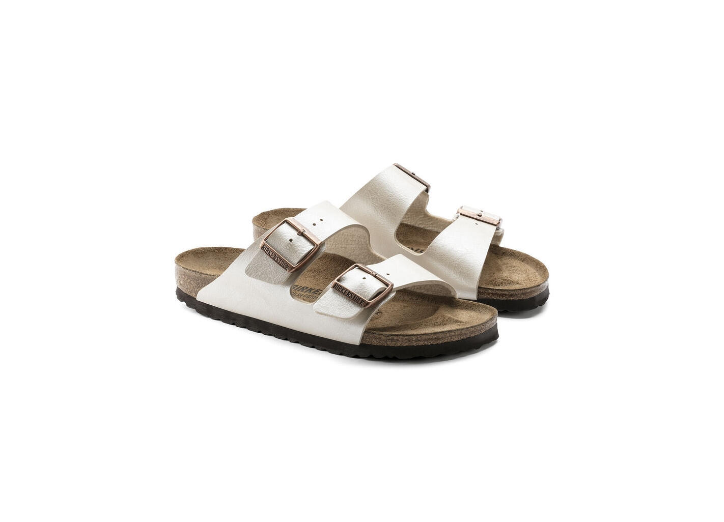 Sandalias Bio Mujer Birkenstock Arizona Blanco 2/7