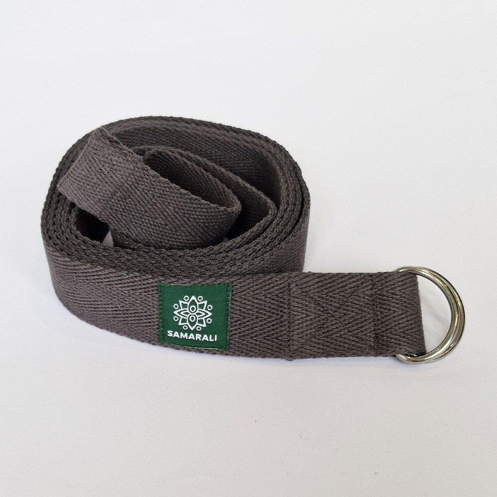SAMARALI Correia para Yoga em Algodão Orgânico Samarali - Cinzento