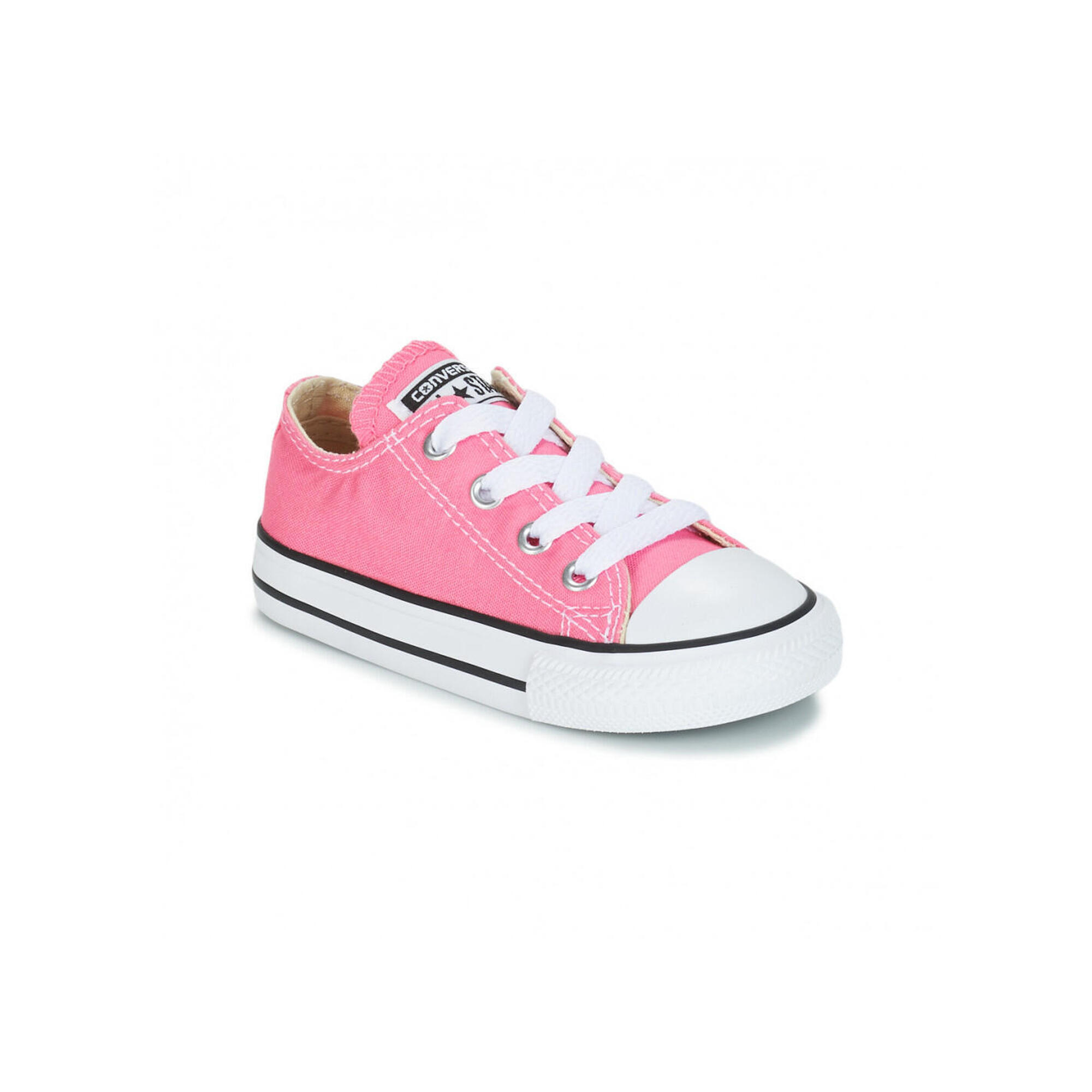 Converse - Chaussures Basses À Lacet Pour Enfant Chuck Taylor All Star Classic - Chaussures De Sport - Rose - Decathlon